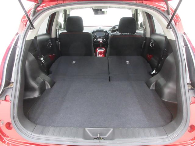 ジューク 15RX Vセレクション パーソナライゼーション エマージェンシーブレーキ レッドインテリア 純正ナビ バックカメラ 純正ドライブレコーダー ETC フルセグTV ブルートゥース USB端子 AUX端子 車線逸脱警報 横滑り防止装置 プッシュスタート(35枚目)