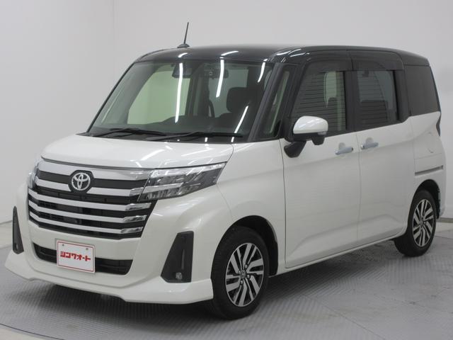 ルーミー カスタムＧ　４ＷＤ　純正９型ディスプレイオーディオ　前後ドラレコ　全周囲カメラ　ＴＶ　ＥＴＣ　両側電動スライドドア　左右シートヒーター　クルーズコントロール　ＬＥＤヘッドライト　プッシュスタート　スマートアシスト（7枚目）