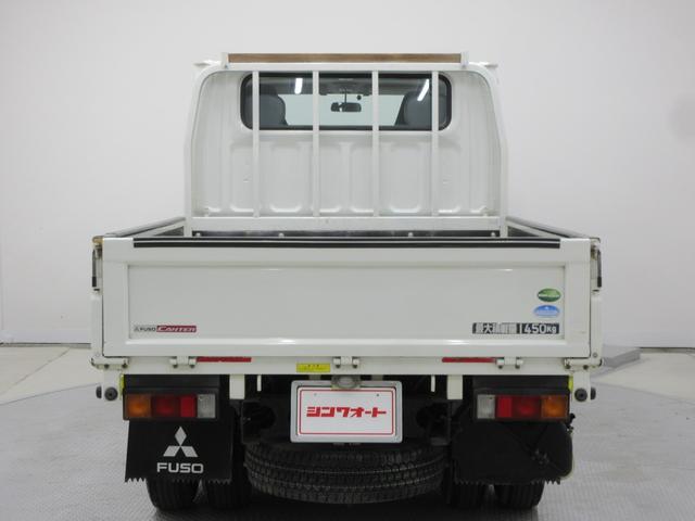 キャンター Ｗキャブ　Ｗキャブ　４ＷＤ　オートマ車　最大積載量１．４５ｔ　荷台長さ２１２５ｍｍ・幅１６１０ｍｍ・高さ３８０ｍｍ　ＥＴＣ　リアヒーター　三方開　メッキバンパー　フォグ　車幅灯　前席パワーウィンドウ（3枚目）