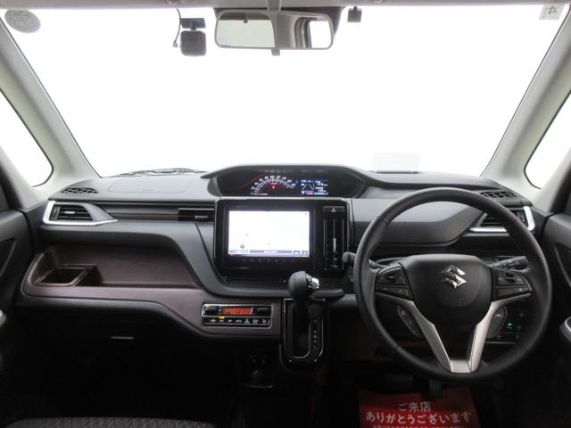 ソリオバンディット ハイブリッドＭＶ　４ＷＤ　衝突軽減ブレーキ　両側電動スライドドア　純正９型ナビ　全周囲カメラ　フルセグＴＶ　ブルートゥース　ドラレコ　ＥＴＣ　ヘッドアップディスプレイ　天井サーキュレーター　ＬＥＤヘッドライト・フォグ（10枚目）