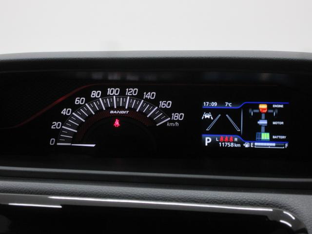 ソリオバンディット ハイブリッドＭＶ　４ＷＤ　衝突軽減ブレーキ　両側電動スライドドア　純正９型ナビ　全周囲カメラ　フルセグＴＶ　ブルートゥース　ドラレコ　ＥＴＣ　ヘッドアップディスプレイ　天井サーキュレーター　ＬＥＤヘッドライト・フォグ（15枚目）