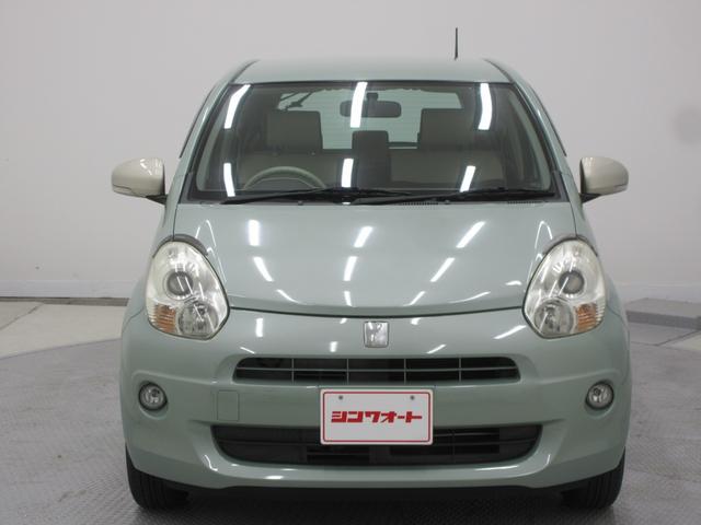 パッソ プラスハナ 純正ナビ ワンセグTV ブルートゥース CD AUX端子 オートエアコン スマートキー 前席ベンチシート コラムシフト シートリフター サイドバイザー フォグランプ(2枚目)