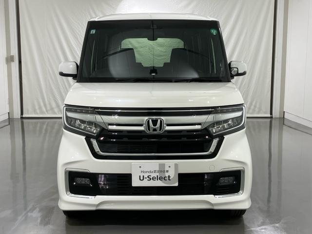 Ｎ－ＢＯＸカスタム Ｌ　ワンオーナー　Ｉストップ　片側電動両側スライドドア　キーレスエントリー　ＳＲＳ　Ｂカメ　ナビ＆ＴＶ　ＤＶＤ再生　メンテナンスノート　前席シートヒーター　地デジフルセグ　横滑り防止機能　スマキー　ＥＴＣ（2枚目）