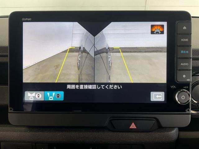 Ｎ－ＢＯＸカスタム ベースグレード　当社デモカー使用車　マルチビューカメラ　Ｗ電動ドア　ＣＭＢＳ　Ｄレコ　禁煙　ベンチシート　オートエアコン　スマートキ　ＬＥＤ　盗難防止装置　クルコン　ＥＴＣ　バックカメラ　フルセグＴＶ　エアバッグ（27枚目）