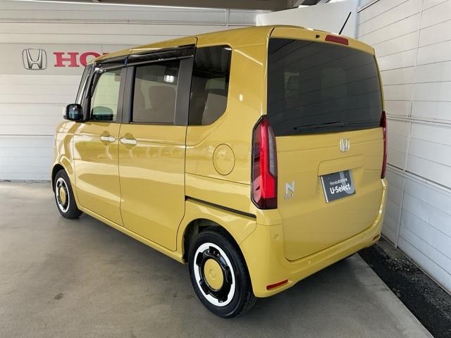 Ｎ－ＢＯＸ ファッションスタイル　当社デモカー　前後純正ドラレコ装着車　両側電動スライドドア　禁煙　ソナー　盗難防止装置　スマートキ　ＬＥＤランプ　ＥＴＣ　バックモニター　１オーナー　サイドカーテンエアバック　ドライブレコーダー（6枚目）