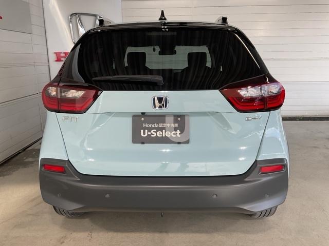 フィット e:HEVクロスター ワンオーナー 前後純正ドラレコ装着車 衝突回避システム 禁煙 1オーナー フルオートエアコン 整備記録簿 前後センサー LEDランプ エアバッグ サイドエアバック 地デジ オートクルーズコントロール(7枚目)