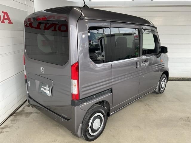 N-VAN+スタイル ファン ワンオーナー 前後純正ドラレコ装着車 追突軽減ブレーキ Bカメ キーフリー WSRS DVD再生 LEDヘッドランプ 整備記録簿 運転席エアバッグ スマートキー フルセグTV 1オーナー車 ETC(8枚目)