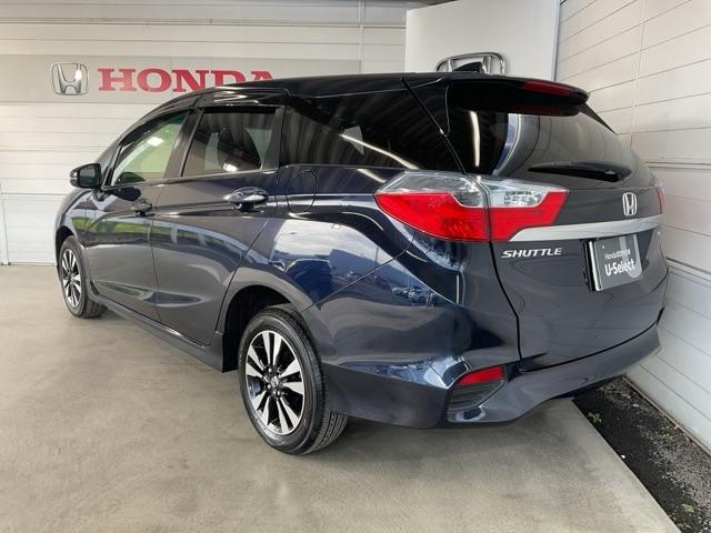 シャトル ハイブリッドXホンダセンシング ワンオーナー フロント純正ドラレコ装着車 4WD 衝突軽減装置 ドライブレコーダ Rカメラ Fセグ LEDヘッド 禁煙車 ECON AAC 盗難防止装置 ETC車載器 記録簿 DVD再生 スマートキー(6枚目)