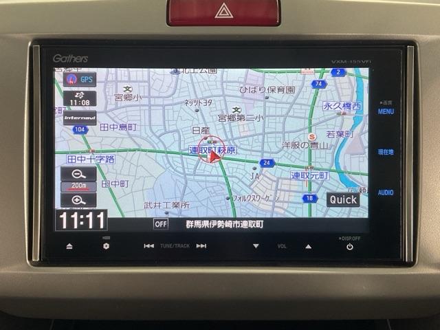 フリードハイブリッド ジャストセレクション　ワンオーナー　純正リア席ミニター　両側電動スライドドア　ナビテレビ　セキュリティー　禁煙　横滑り防止機能　記録簿　オートクルーズ　地デジ　エアバック　クリアランスソナー　ベンチシート　ウォークスルー（23枚目）