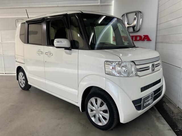 Ｎ－ＢＯＸ Ｇ・Ｌパッケージ　ワンオーナー　片側電動スライドドア　Ｉ－ＳＴＯＰ　メンテナンスノート　禁煙　１オ－ナ－　両側スライドドア　カラーバックモニター　全席ＰＷ　イモビライザー　ナビテレビ　サイドエアバック　地ＴＶ　ＡＡＣ（10枚目）