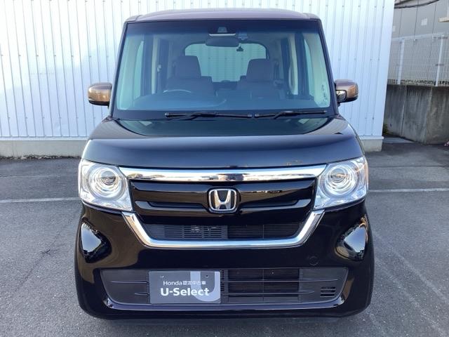 Ｎ－ＢＯＸ Ｇ・ＥＸホンダセンシングカッパーブラウンスタイル　ワンオーナー　両側電動スライドドア　サイドエアバック　リヤカメラ　記録簿　ＬＥＤヘッド　エアバッグ　ナビＴＶ　禁煙車　イモビ　ＤＶＤ　横滑り防止装置　ＥＴＣ　スマートキー　オートクルーズ　ｉ－ｓｔｏｐ（3枚目）