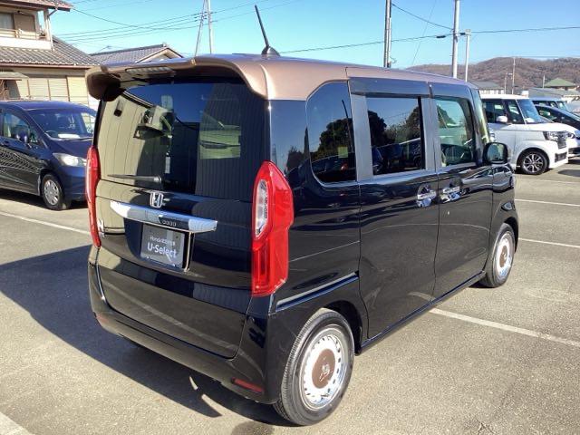 Ｎ－ＢＯＸ Ｇ・ＥＸホンダセンシングカッパーブラウンスタイル　ワンオーナー　両側電動スライドドア　サイドエアバック　リヤカメラ　記録簿　ＬＥＤヘッド　エアバッグ　ナビＴＶ　禁煙車　イモビ　ＤＶＤ　横滑り防止装置　ＥＴＣ　スマートキー　オートクルーズ　ｉ－ｓｔｏｐ（8枚目）