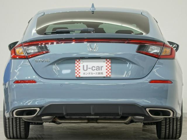 シビック EX 当社デモカーGoogle搭載9インチディスプレイシートヒーター渋滞追従機能付きACC運転席8Way/助手席4WayパワーシートBOSEプレミアムサウンドシステムトラフィックジャムアシスト Rカメ 禁煙(4枚目)