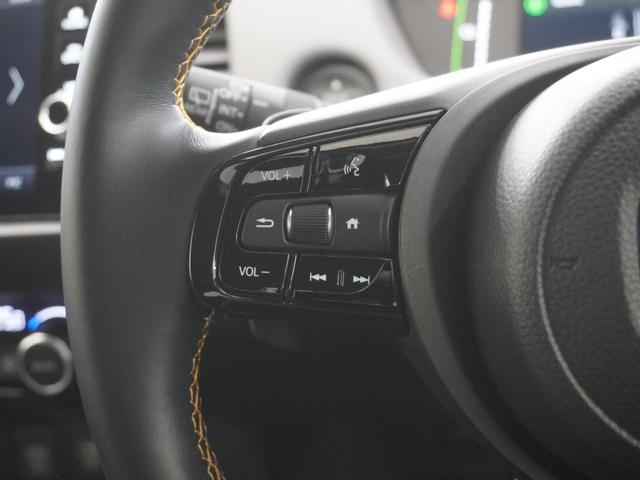 フィット ｅ：ＨＥＶＲＳ　９インチコネクトディスプレイ純正前後ドラレコＬＥＤオートライトオートハイビーム衝突軽減ブレーキ渋滞追従機能付きＡＣＣ衝突軽減ブレーキ路外逸脱抑制機能パーキンスセンサー誤発進抑制機能　エアバッグ　Ｄレコ（22枚目）