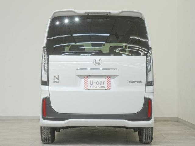 N-BOXカスタム ベースグレード 当社デモカー8インチコネクトナビシートヒーター電動スライドドアLEDオートライトオートハイビーム渋滞追従機能付きACCレーンキープアシスト誤発進抑制機能 USB接続 CMBS 禁煙 オートエアコン(8枚目)