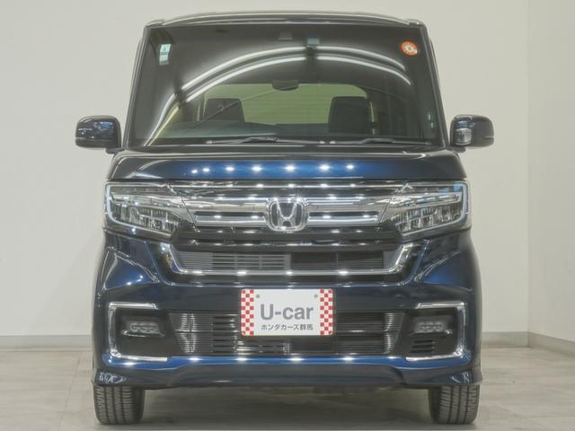 N-BOXカスタム Lターボ インターナビドライブレコーダーシートヒーターLEDオートライトオートハイビーム両側電動スライドドアパーキングセンサーアダプティブクルーズコントロールレーンキープアシスト 地デジチューナー PS USB(6枚目)