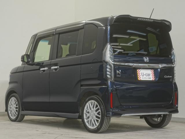 N-BOXカスタム Lターボ インターナビドライブレコーダーシートヒーターLEDオートライトオートハイビーム両側電動スライドドアパーキングセンサーアダプティブクルーズコントロールレーンキープアシスト 地デジチューナー PS USB(9枚目)