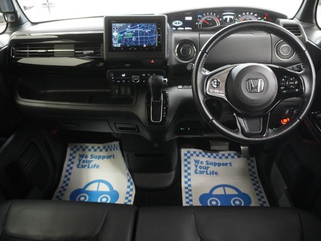 N-BOXカスタム Lターボ インターナビドライブレコーダーシートヒーターLEDオートライトオートハイビーム両側電動スライドドアパーキングセンサーアダプティブクルーズコントロールレーンキープアシスト 地デジチューナー PS USB(15枚目)