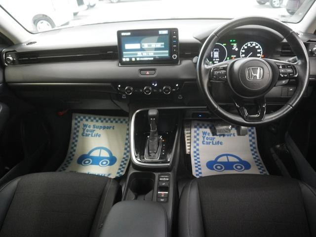 ヴェゼル ｅ：ＨＥＶＺ　ワンオーナー　９インチインターナビ　前後ドライブレコーダー　シートヒーター　渋滞追従機能付きＡＣＣ　ブラインドスポットインフォメーション　ハンズフリーアクセスパワーテールゲート　衝突軽減ブレーキ（15枚目）