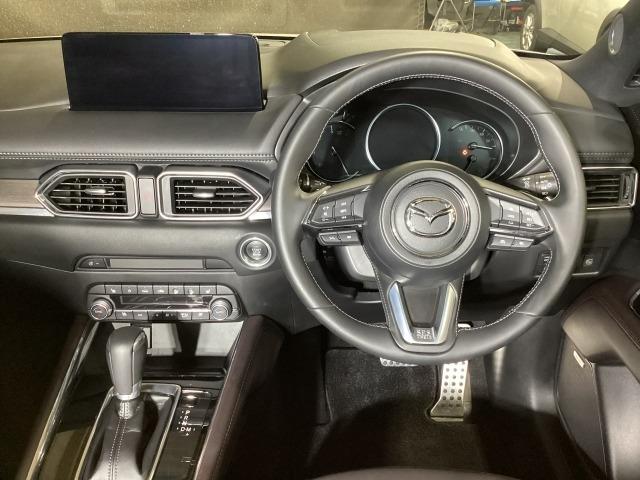 ＣＸ－５ ＸＤ　エクスクルーシブ　モード　マツダコネクトナビ　ＥＴＣ２．０　３６０°ビューモニター　ＢＯＳＥサウンドスピーカー　ナッパレザー　シートベンチレーション　電動リアゲート　１９インチＡＷ　１オーナー車　地デジ　レーンキープ　キーレス（2枚目）