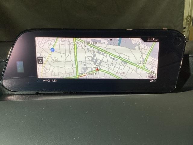 MAZDA3ファストバック 15S ツーリング フルセグテレビ レーンアシスト アダプティブクルーズ ワンオーナ コーナーセンサー DVD ETC車載器 USB接続 LEDヘッド 記録簿 横滑り防止システム イモビ エアコン カーテンエアバッグ(4枚目)