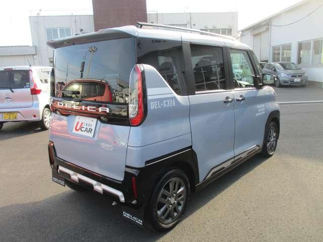 デリカミニ Ｔ　プレミアム　試乗車ＵＰ　衝突軽減装置　ターボエンジン　禁煙　記録簿付　寒冷地　パワステ　フルタイム４ＷＤ　エアバッグ　ＥＳＣ　クルコン　インテリキー　キーフリー　アルミホイール　ナビ　シートヒータ　セキュリティ（10枚目）