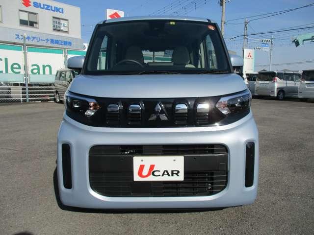 eKスペース G 試乗車UP フルオートエアコン サイドカーテンエアバック コーナーセンサー 禁煙車 シートヒーター インテリキー アイドリングストップ 盗難防止装置 ナビ メモリーナビ ベンチシート 助手席エアバッグ(6枚目)