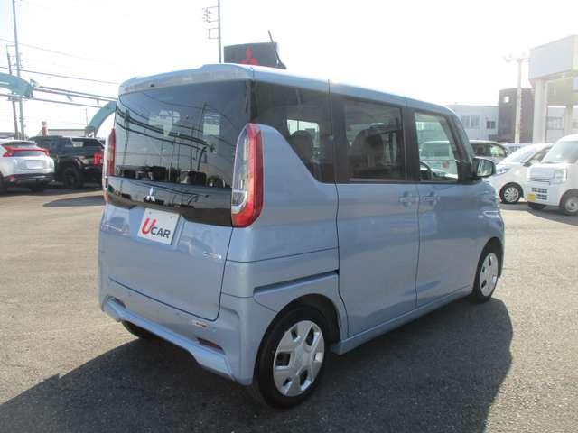 eKスペース G 試乗車UP フルオートエアコン サイドカーテンエアバック コーナーセンサー 禁煙車 シートヒーター インテリキー アイドリングストップ 盗難防止装置 ナビ メモリーナビ ベンチシート 助手席エアバッグ(9枚目)