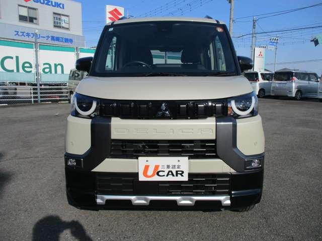 デリカミニ T プレミアム 試乗車UP 衝突軽減装置 ターボエンジン 記録簿付 寒冷地 パワステ フルタイム4WD エアバッグ ESC サイドカメラ クルコン インテリキー キーフリー アルミホイール ナビ シートヒータ ABS(6枚目)