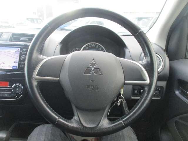 ミラージュ １．２Ｇ　ＥＴＣ　ワンオーナー　禁煙車　ナビ　アルミホイール　横滑り防止装置　ＥＴＣ　インテリキー　ワンオーナー　フルオートエアコン　盗難防止システム　メモリーナビ　キーレスエントリー　Ｗエアバック　ＡＢＳ（5枚目）
