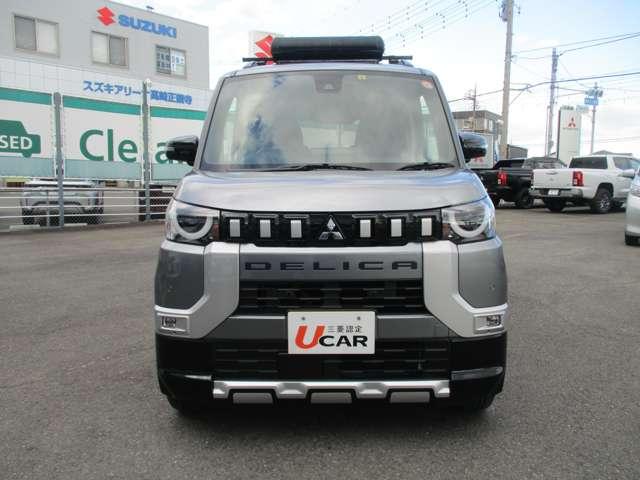デリカミニ Ｔ　プレミアム　試乗車ＵＰ　衝突軽減装置　ターボエンジン　禁煙　記録簿付　寒冷地　パワステ　フルタイム４ＷＤ　エアバッグ　ＥＳＣ　クルコン　インテリキー　キーフリー　アルミホイール　ナビ　シートヒータ　セキュリティ（6枚目）