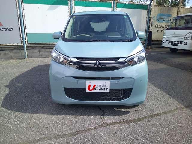 ｅＫワゴン Ｍ　ｅ－Ａｓｓｉｓｔ　禁煙車　シートヒーター　コーナーセンサー　オートマチックハイビーム　車線逸脱警報　誤発進抑制機能　先行車発進お知らせ機能　オートライト（4枚目）