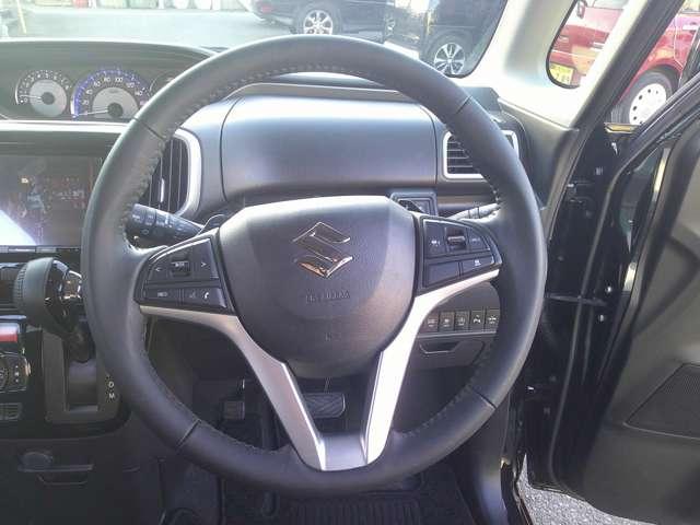 ソリオバンディット ハイブリッドＭＶ　純正８型ナビ　バックカメラ　両側電動ドア　衝突軽減装置　レーダークルーズ　シートヒーター　コーナーセンサー　ＬＥＤヘッド　純正１５インチＡＷ　スマートキー　ＥＴＣ　オートライト　Ｂｌｕｅｔｏｏｔｈ（9枚目）