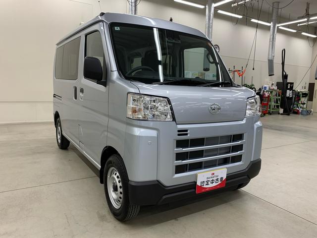 ハイゼットカーゴ DX 2WD キーレスエントリー・マニュアルエアコン・アイドリングストップ・スマートアシスト・オートライト・オートマチックハイビーム・AM,FMラジオ・両側スライドドア(9枚目)