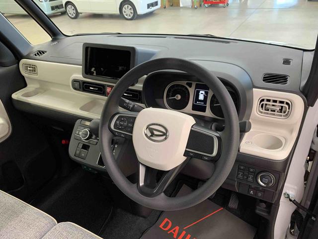 ムーヴキャンバス ストライプスＧ　２ＷＤ　両側電動スライドドア・ＬＥＤヘッドライト・オートライト・オートマチックハイビーム・プッシュスタートボタン・アイドリングストップ・スマートアシスト・シートヒーター・電動パーキングブレーキ（18枚目）