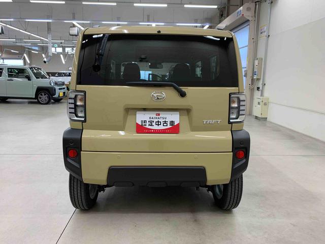 タフト Ｇ　２ＷＤ　ＬＥＤヘッドライト・オートライト・オートマチックハイビーム・プッシュスタートボタン・アイドリングストップ・シートヒーター・スマートアシスト・オートエアコン・電動格納式ドアミラー（6枚目）