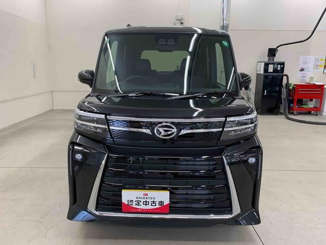 タント カスタムＲＳ　４ＷＤ　届出済未使用車　ターボ車　キーフリー　バックカメラ　運転席助手席シートヒーター　電動パーキングブレーキ　両側電動スライドドア　ＬＥＤヘッドライト（5枚目）