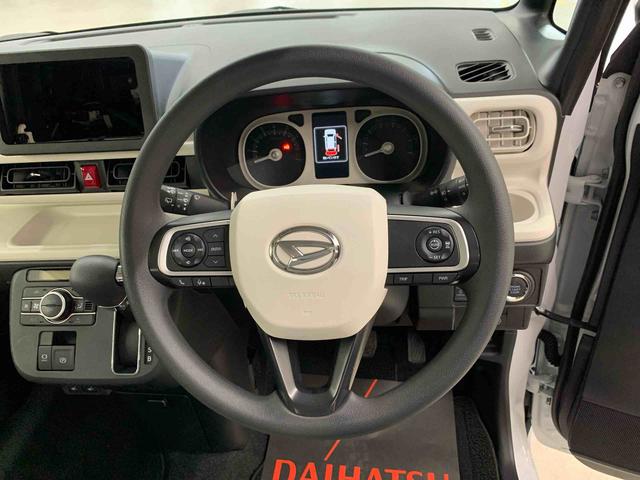 ムーヴキャンバス ストライプスＧターボ　２ＷＤ　キーフリー　運転席助手席シートヒーター　バックカメラ　リヤ両側自動電動スライドドア　ＬＥＤヘッドライト　スマートアシスト　アイドリングストップ　プッシュボタンスタート（19枚目）