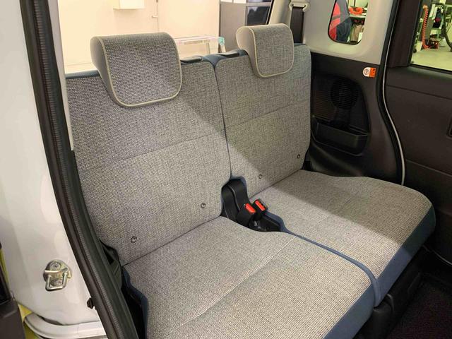 ムーヴキャンバス ストライプスＧ　２ＷＤ　両側電動スライドドア・ＬＥＤヘッドライト・オートライト・オートマチックハイビーム・プッシュスタートボタン・アイドリングストップ・シートヒーター・電動パーキングブレーキ・スマートアシスト（17枚目）