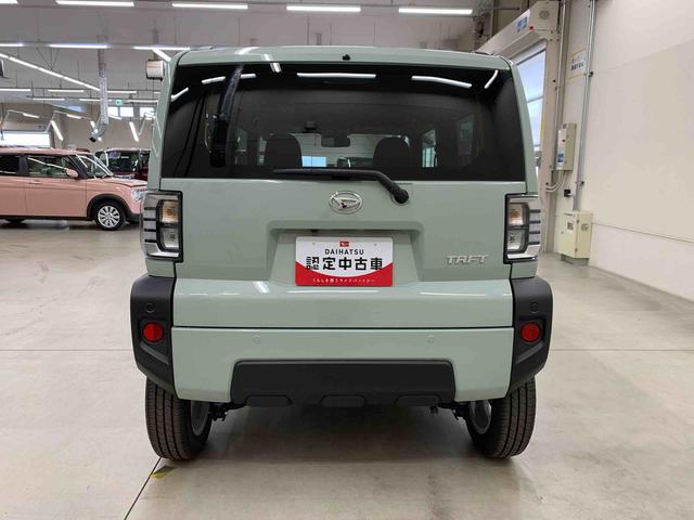 タフト Ｇ　２ＷＤ　ＬＥＤヘッドライト・バックカメラ・シートヒーター・スマートアシスト・アイドリングストップ・プッシュボタンスタート・オートライト・オートマチックハイビーム・オートエアコン・電動格納式ドアミラー（6枚目）