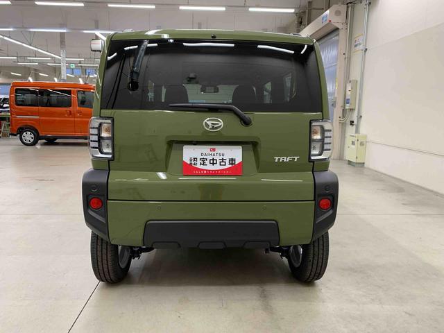 タフト Ｇ　２ＷＤ　ＬＥＤヘッドライト・バックカメラ・シートヒーター・スマートアシスト・アイドリングストップ・プッシュボタンスタート・オートライト・オートマチックハイビーム・オートエアコン・電動格納式ドアミラー（6枚目）