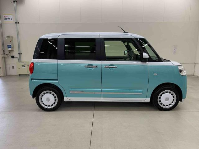 ムーヴキャンバス ストライプスＧ　２ＷＤ　両側電動スライドドア・ＬＥＤヘッドライト・バックカメラ・シートヒーター・スマートアシスト・アイドリングストップ・プッシュボタンスタート・オートライト・オートマチックハイビーム・オートエアコン（7枚目）