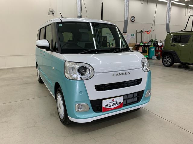 ムーヴキャンバス ストライプスＧ　２ＷＤ　両側電動スライドドア・ＬＥＤヘッドライト・バックカメラ・シートヒーター・スマートアシスト・アイドリングストップ・プッシュボタンスタート・オートライト・オートマチックハイビーム・オートエアコン（9枚目）