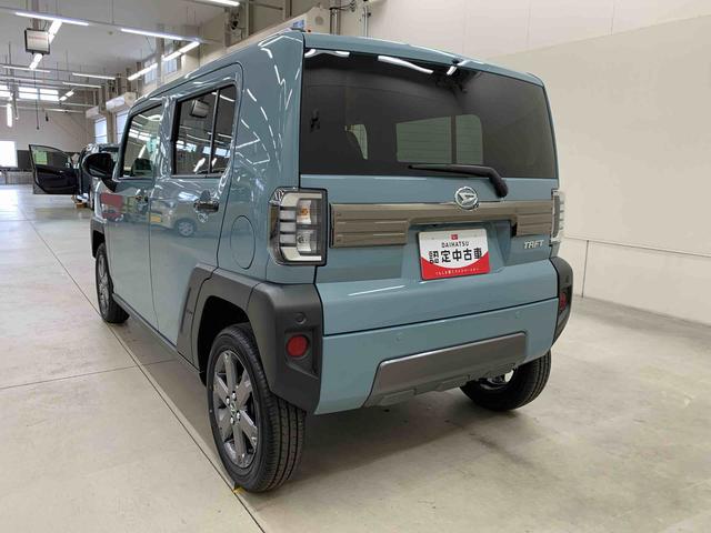 タフト Ｇ　ダーククロムベンチャー　２ＷＤ　ＬＥＤヘッドライト・バックカメラ・シートヒーター・スマートアシスト・アイドリングストップ・プッシュボタンスタート・オートライト・オートマチックハイビーム・オートエアコン・電動格納式ドアミラー（12枚目）