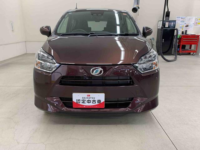 ミライース X SAIII 2WD LEDヘッドライト・オートライト・オートマチックハイビーム・ナビ・キーレスエントリー・アイドリングストップ・マニュアルエアコン・スマートアシストIII・電動格納式ドアミラー(5枚目)