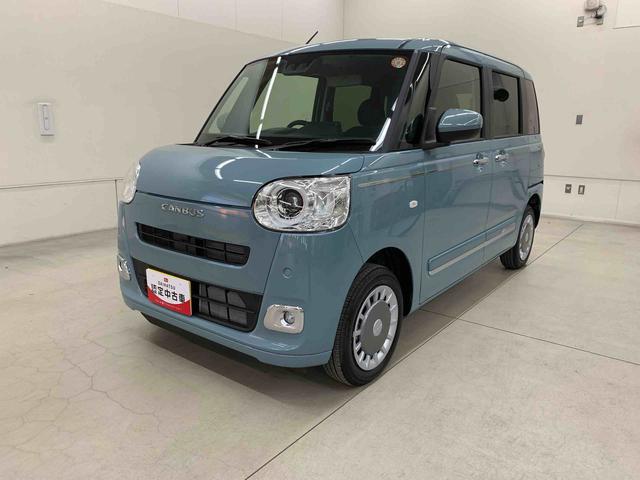 ムーヴキャンバス セオリーＧ　４ＷＤ　両側電動スライドドア・ＬＥＤヘッドライト・オートライト・オートマチックハイビーム・プッシュスタートボタン・アイドリングストップ・シートヒーター・電動パーキングブレーキ・スマートアシスト（10枚目）