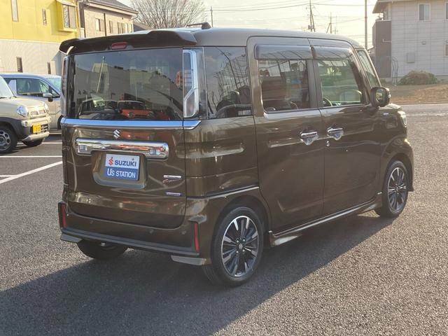 カスタム　ＨＹＢＲＩＤ　ＸＳ　ＭＫ５３Ｓ　　金牛宮突破際！　歩行者傷害軽減ボディー　運転席・助手席ＳＲＳエアバッグ　ＥＳＰ　４輪ＡＢＳ　リヤドアチャイルドプルーフ　エアコン　パワーステアリング　電波式キーレスエントリー　セキュリティアラームシステム(8枚目)