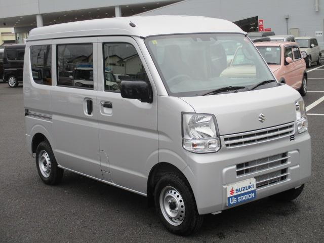 エブリイ ＰＡリミテッド　５型　金牛宮祭　歩行者傷害軽減ボディー　運転席・助手席ＳＲＳエアバッグ　ＥＳＰ　４輪ＡＢＳ　エアコン　パワーステアリング　運転席シートベルト警告灯　半ドア警告灯　ライト消し忘れ警告ブザー　燃料残量警告灯（53枚目）