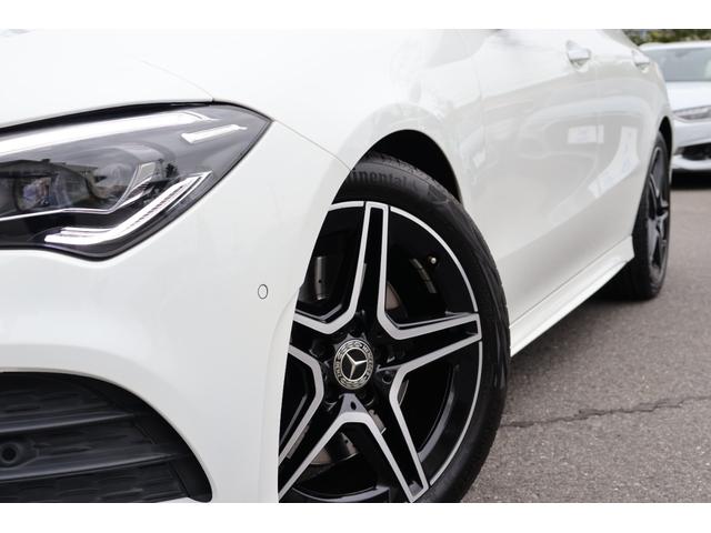 CLAクラス CLA200d AMGライン 禁煙 ディーゼルターボ 純正18インチAW LEDヘッドライト ハーフレザー シートヒーター アンビエントライト 純正ナビ ACC パドルシフト パーキングアシスト ワイヤレスチャージング Bカメラ(3枚目)