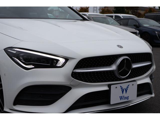 CLAクラス CLA200d AMGライン 禁煙 ディーゼルターボ 純正18インチAW LEDヘッドライト ハーフレザー シートヒーター アンビエントライト 純正ナビ ACC パドルシフト パーキングアシスト ワイヤレスチャージング Bカメラ(8枚目)